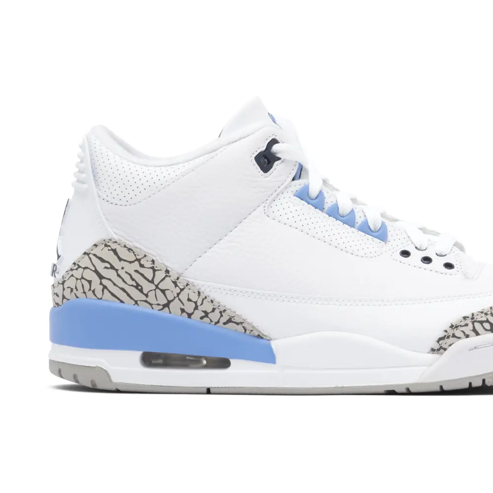 Air Jordan 3 UNC White 