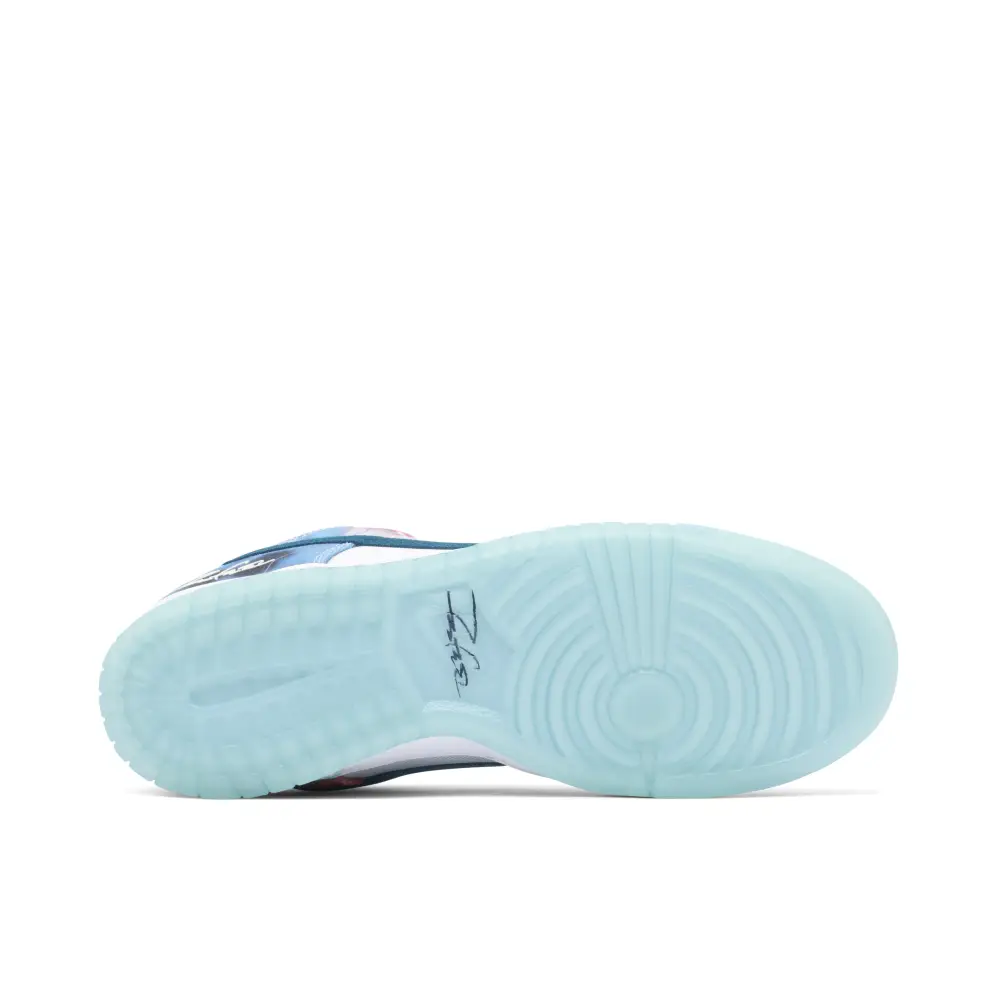Nike SB Dunk Low Futura Laboratories Bleached Aqua 