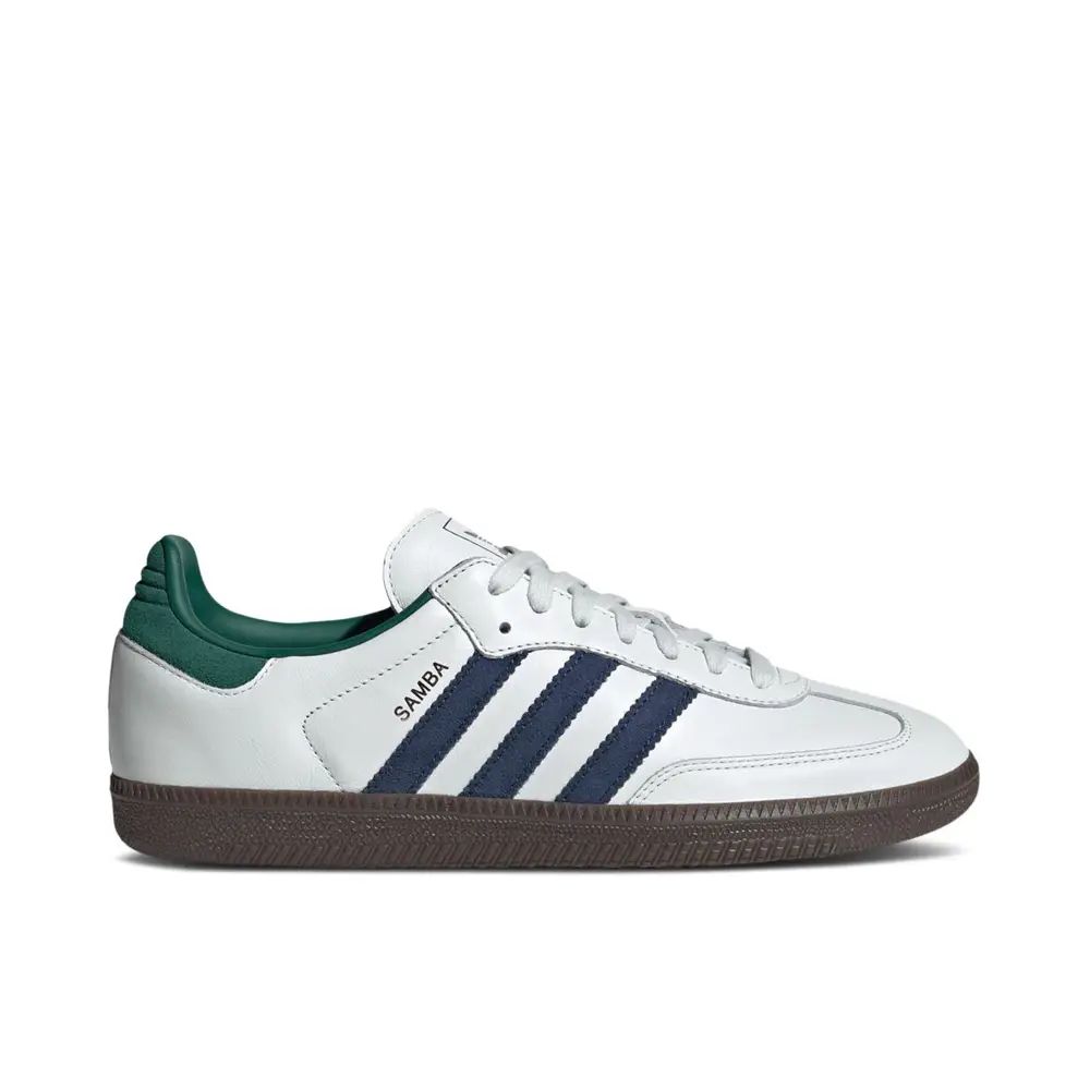 Adidas Samba OG Black White Collegiate Green 