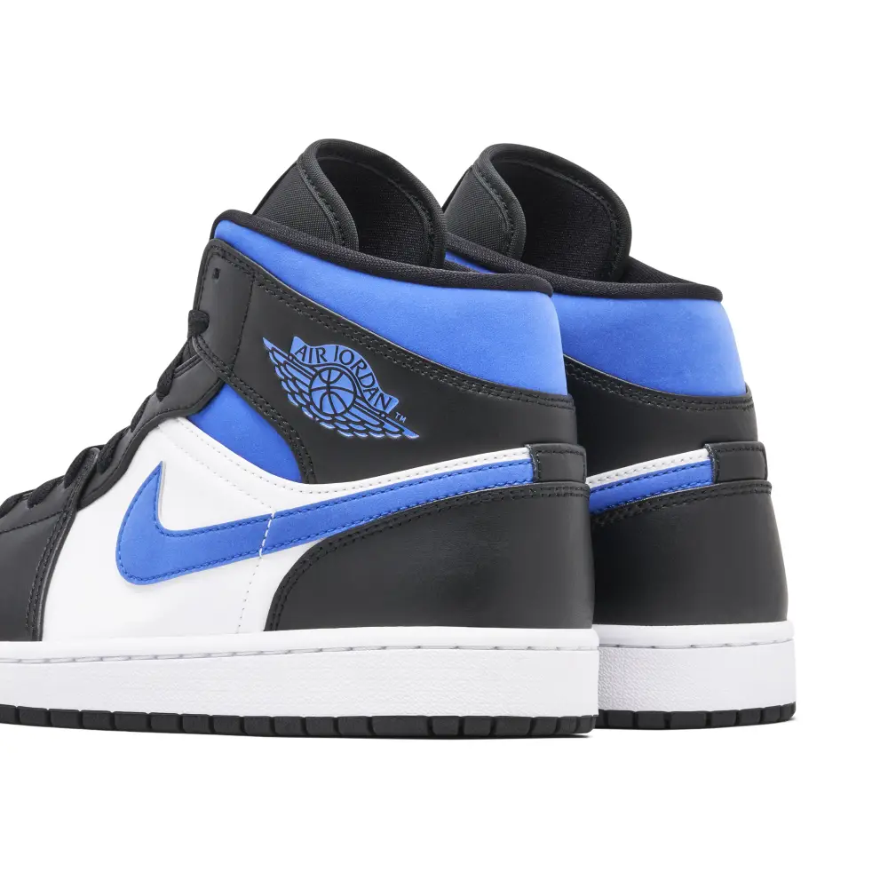Air Jordan 1 Mid White Black Royal 
