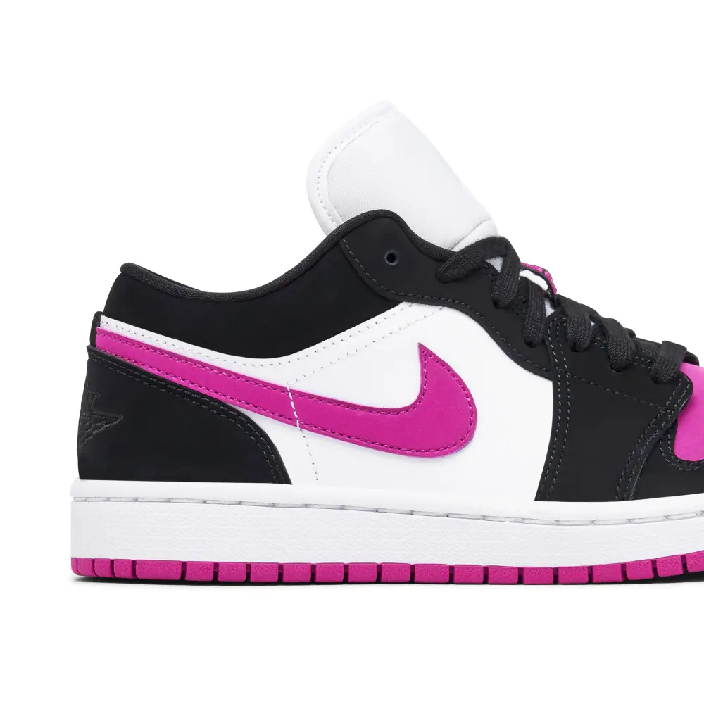Air Jordan 1 Low Black Cactus Flower Womens