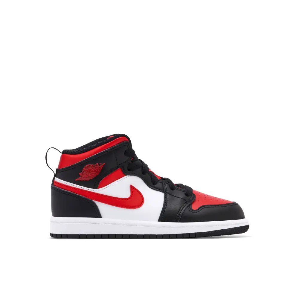 Air Jordan 1 Mid Alternate Bred Toe PS 