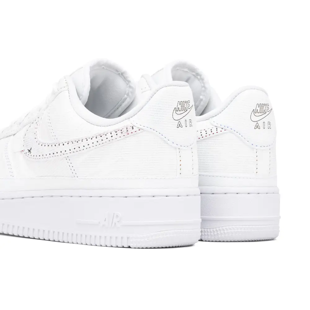 Nike Air Force 1 LX Tear Away Red Swoosh Womens