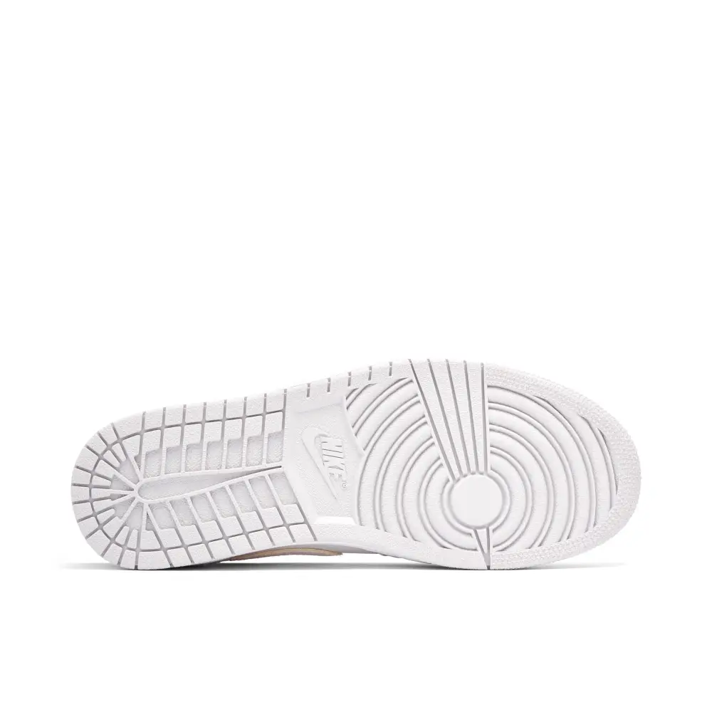 Air Jordan 1 Low Craft Inside Out White Grey 