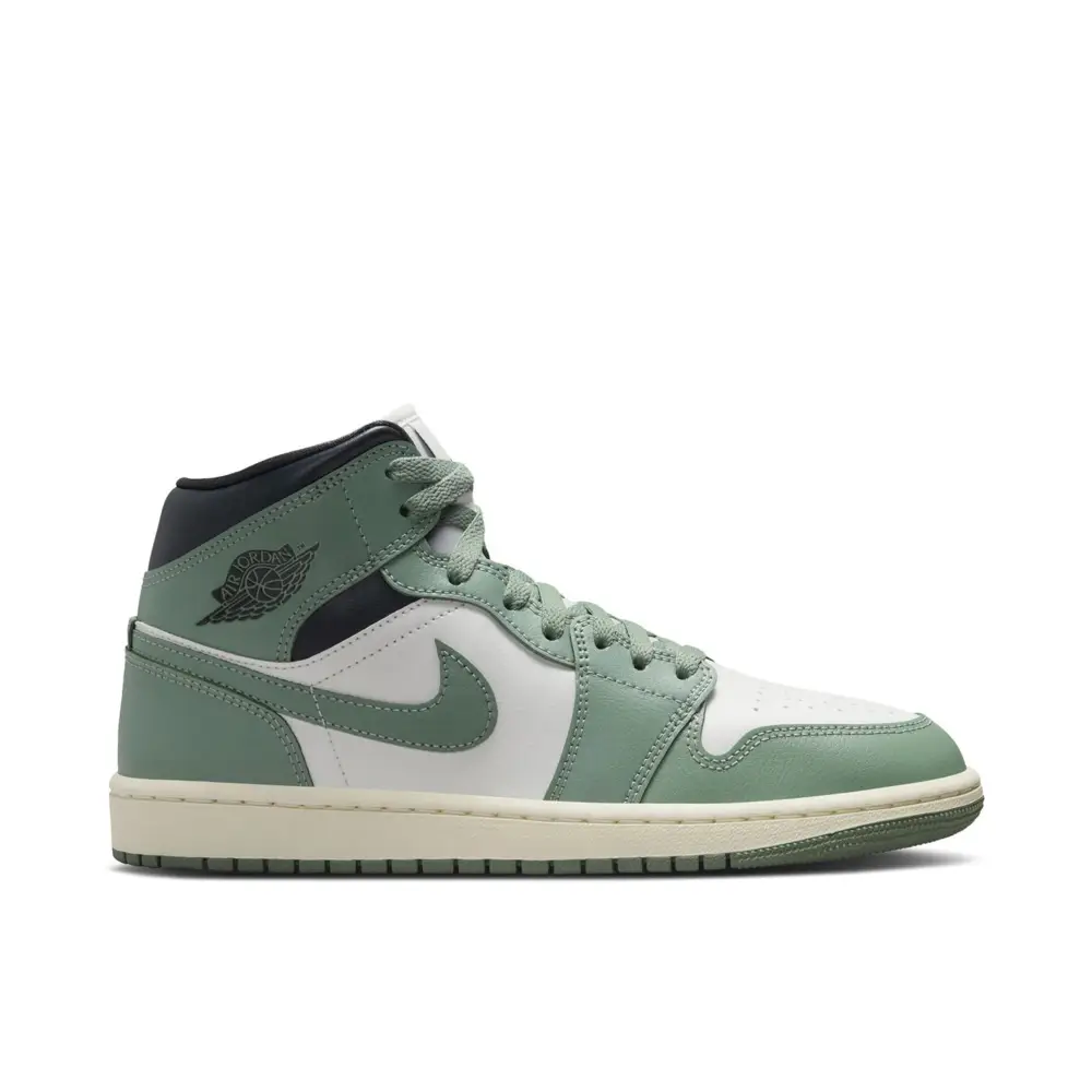 Air Jordan 1 Mid Jade Smoke Womens 9EB2610