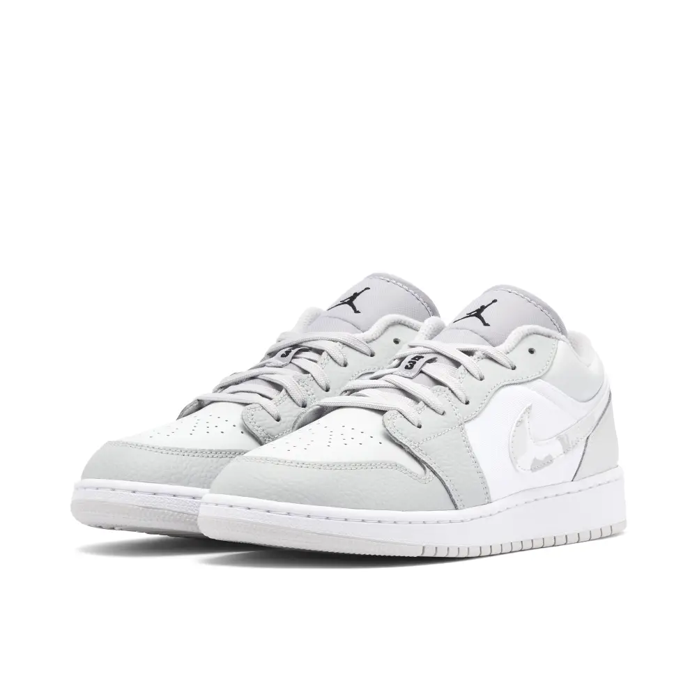 Air Jordan 1 Low White Camo GS