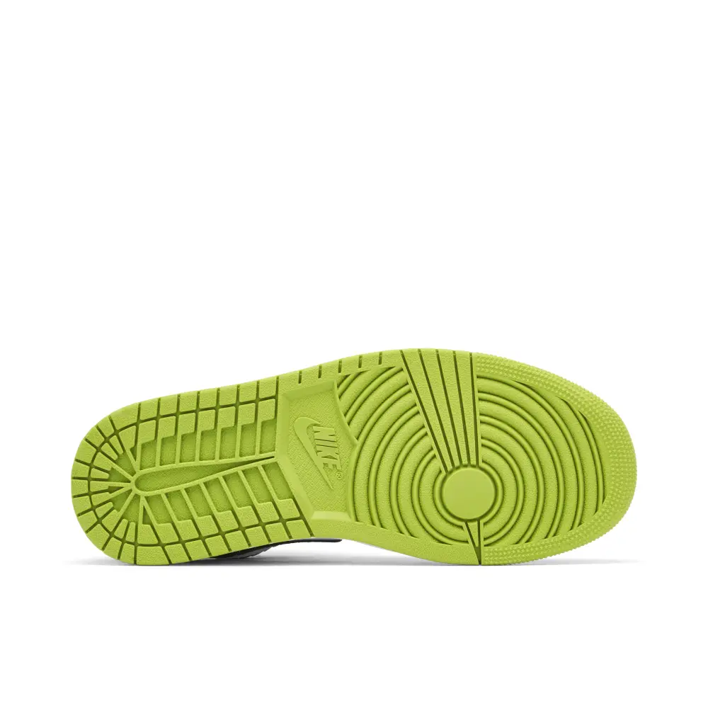 Air Jordan 1 Low Snakeskin Vivid Green Womens