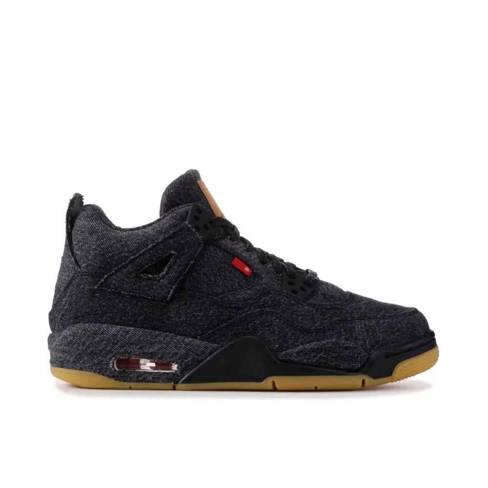 Air Jordan 4 Retro GS Black Denim x Levi's E3E2194