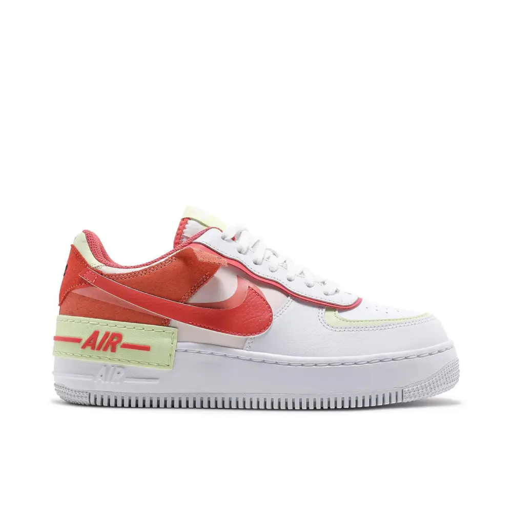Nike Air Force 1 Shadow White Magic Ember Womens 
