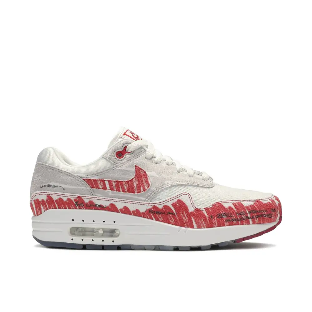 Nike Air Max 1 Sketch University Red 3B55383