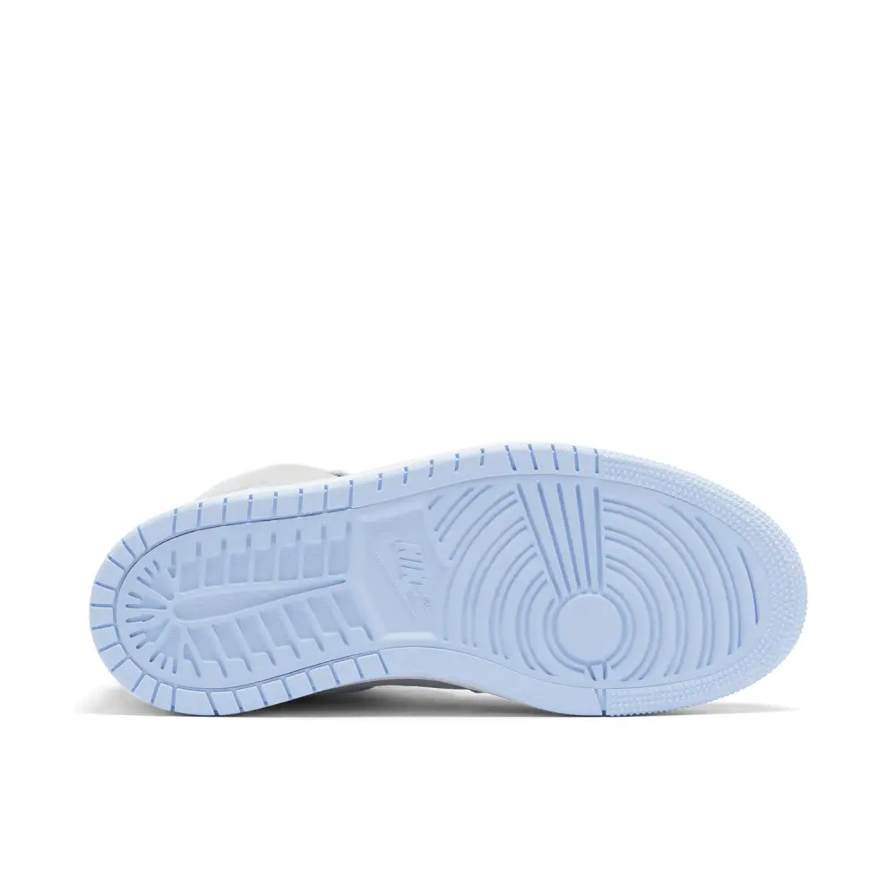Air Jordan 1 High Zoom CMFT Cool Grey Light Blue Womens 