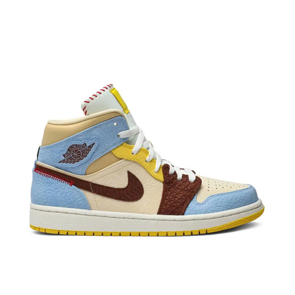 Air Jordan 1 Mid Chateau Rouge Fearless