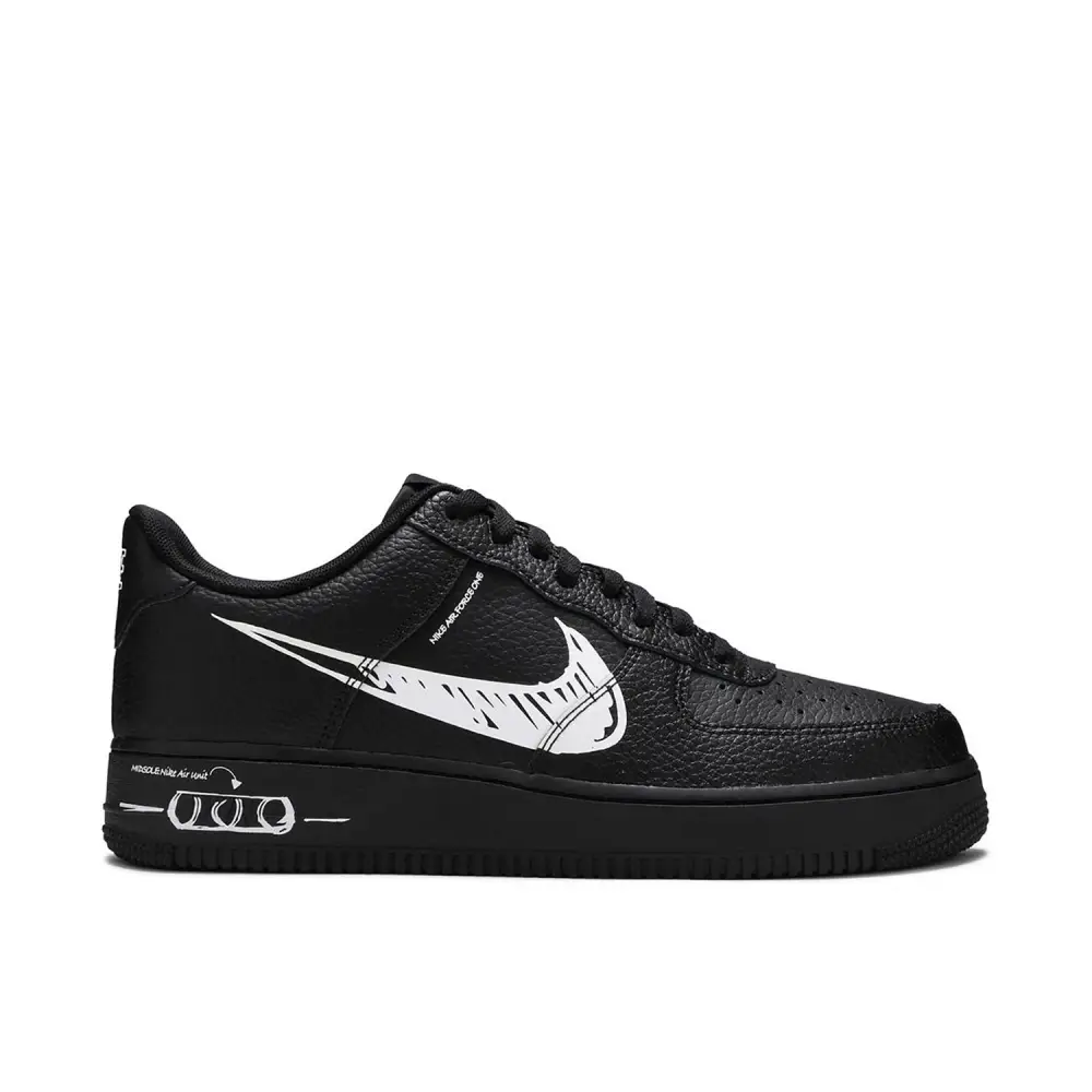 Nike Air Force 1 Low Sketch Black 9D43245