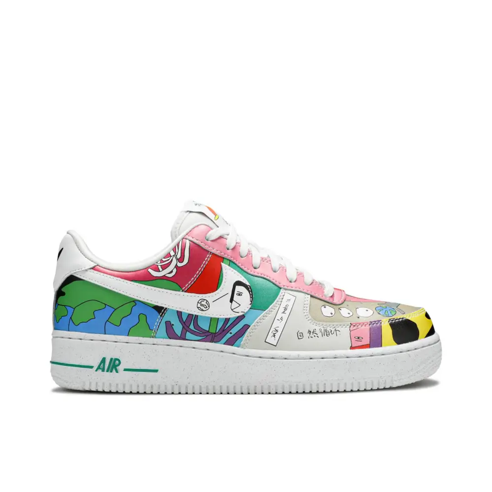 Ruohan Wang x Nike Air Force 1 Low White Multi 195841