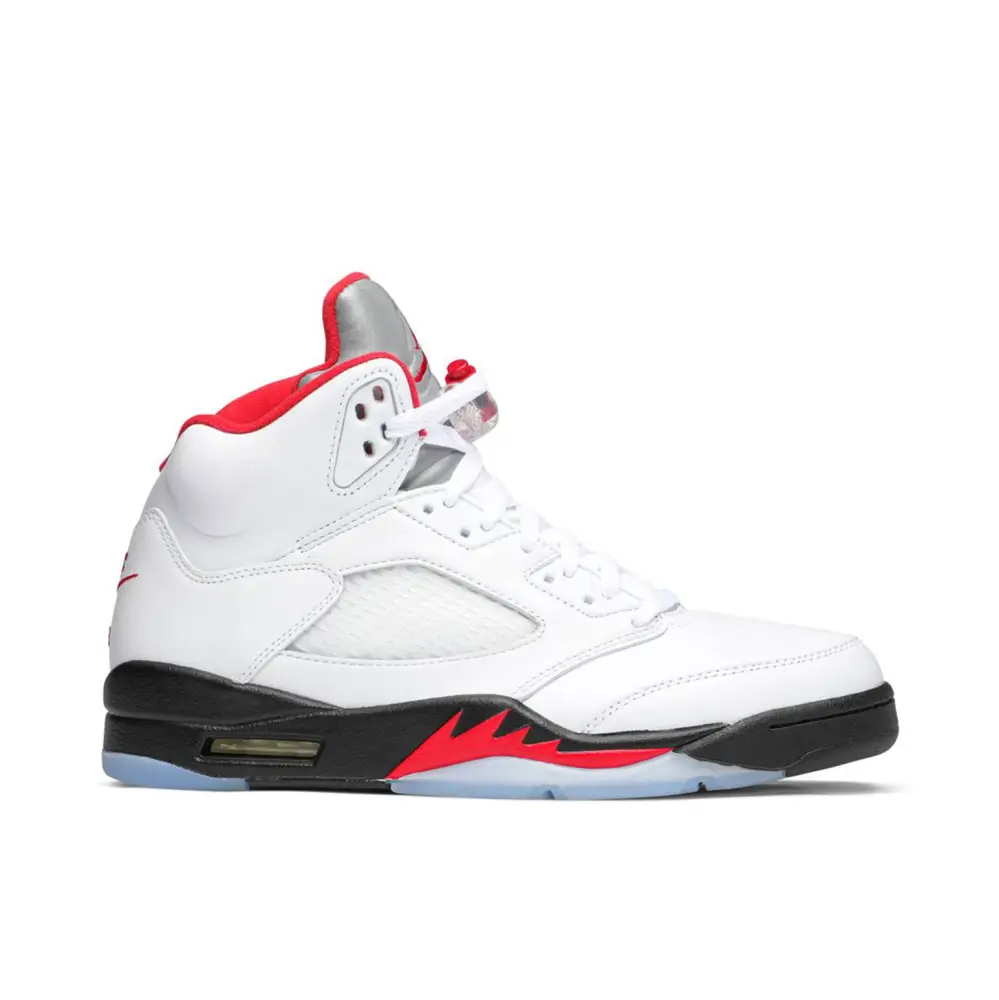 Air Jordan 5 Retro Fire Red Silver Tongue 1BE5