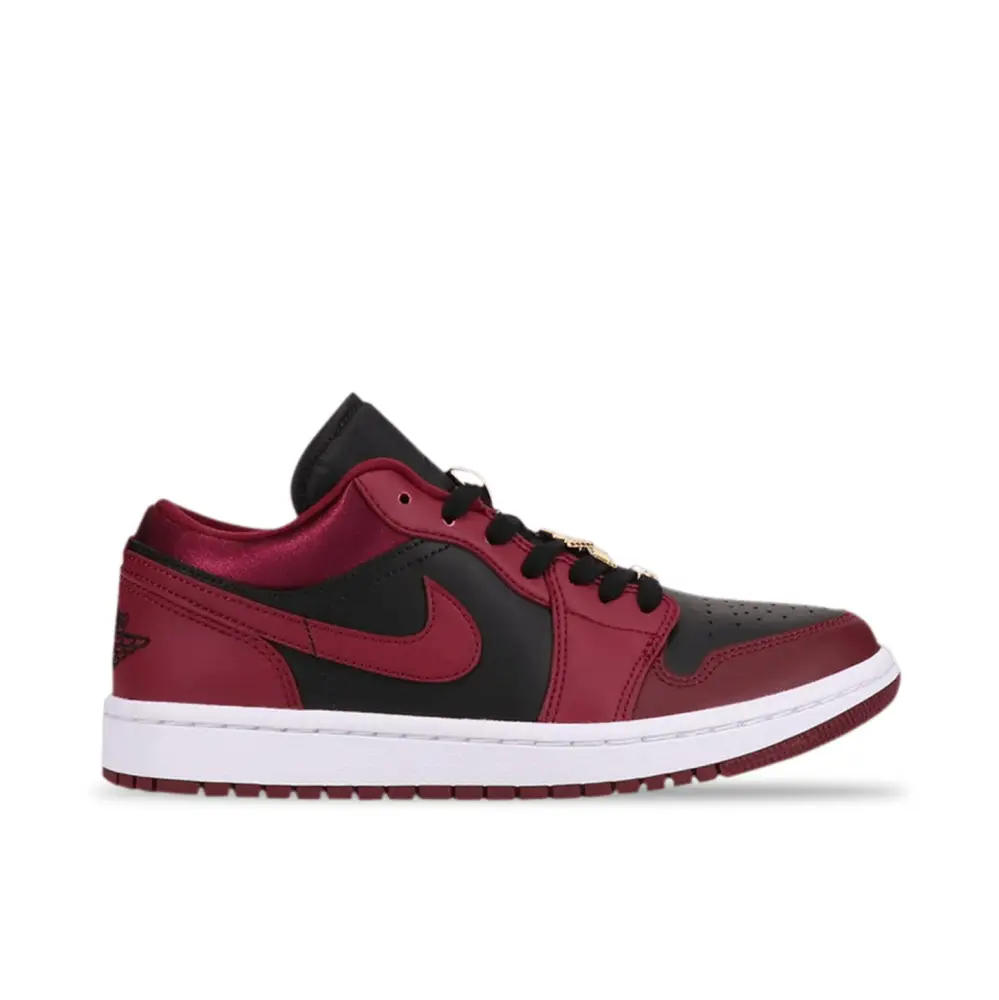 Air Jordan 1 Low Maroon Black 