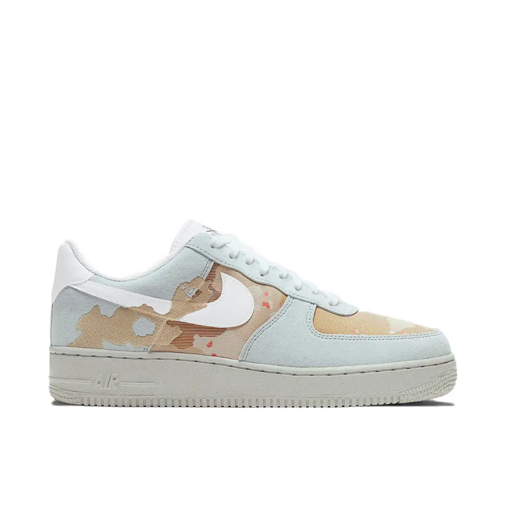 Nike Air Force 1 07 Low LX Embroidered Desert Camo 