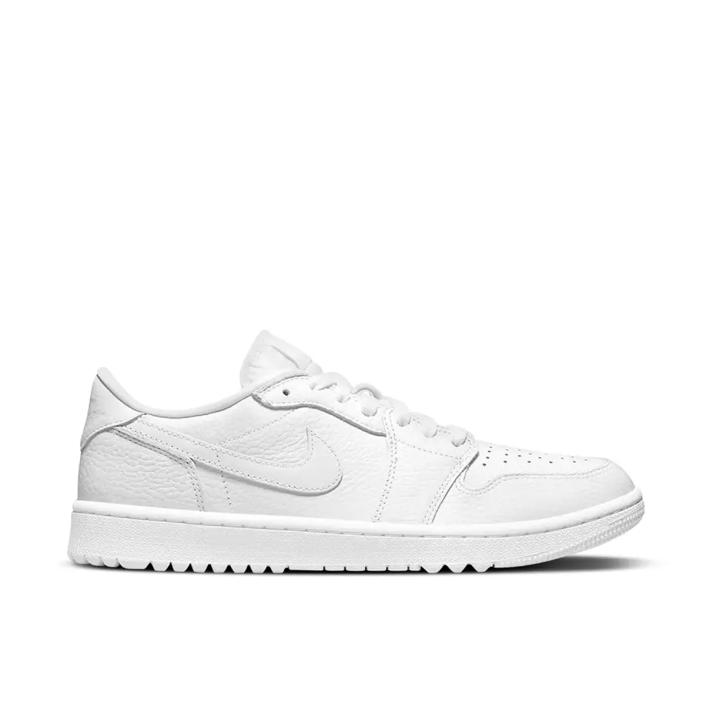 Air Jordan 1 Retro Low Golf Triple White 