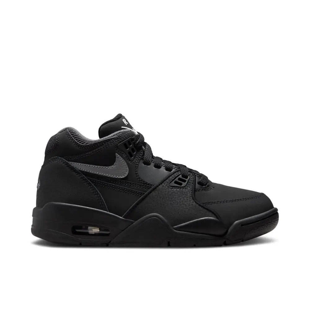 Nike Air Flight 89 Black White Neutral Grey GS 