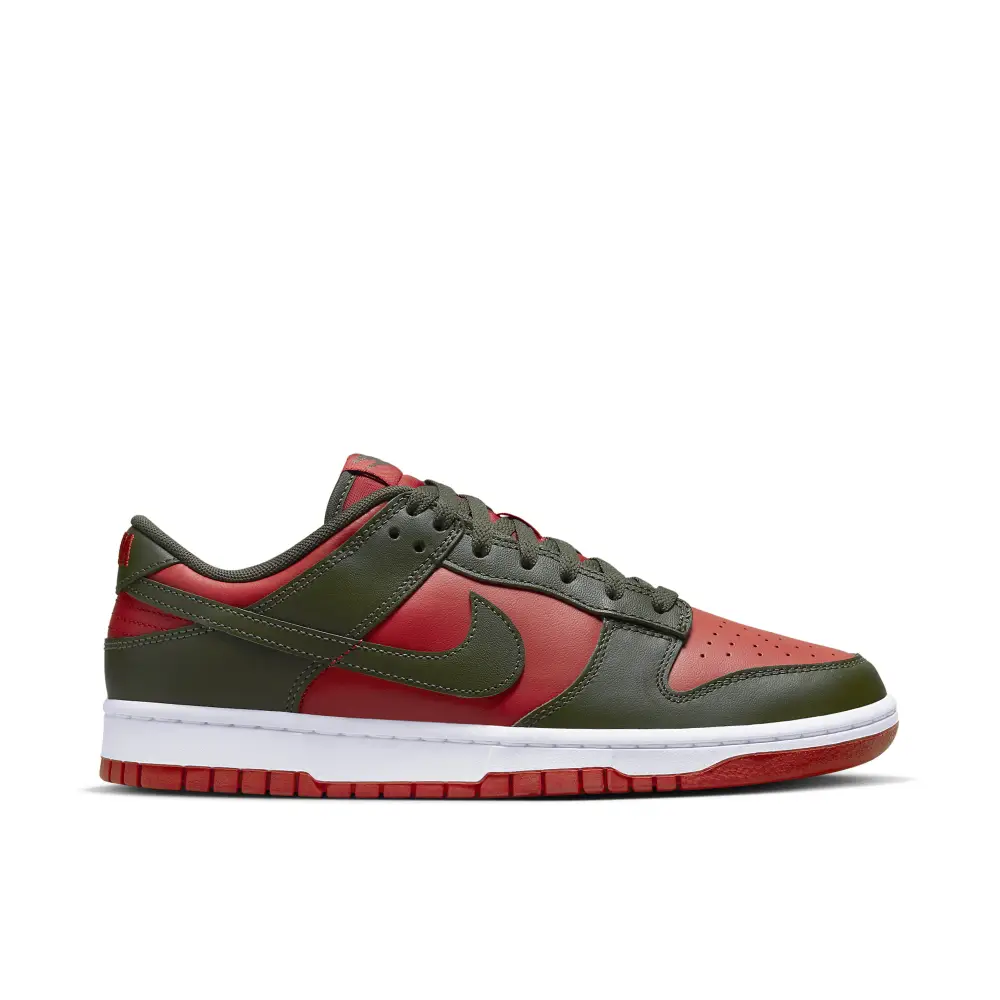 Nike Dunk Low Cargo Khaki Mystic Red 9F11008