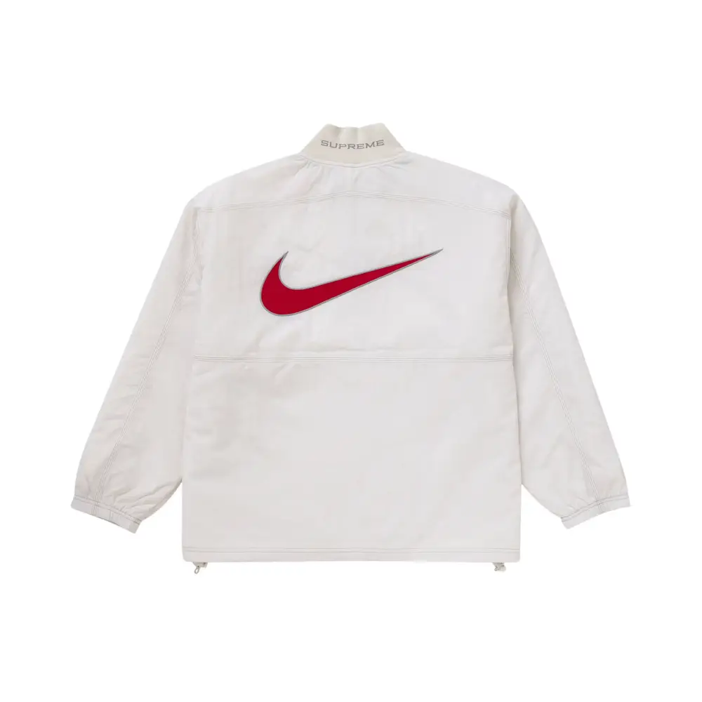 Supreme Nike Ripstop Pullover White