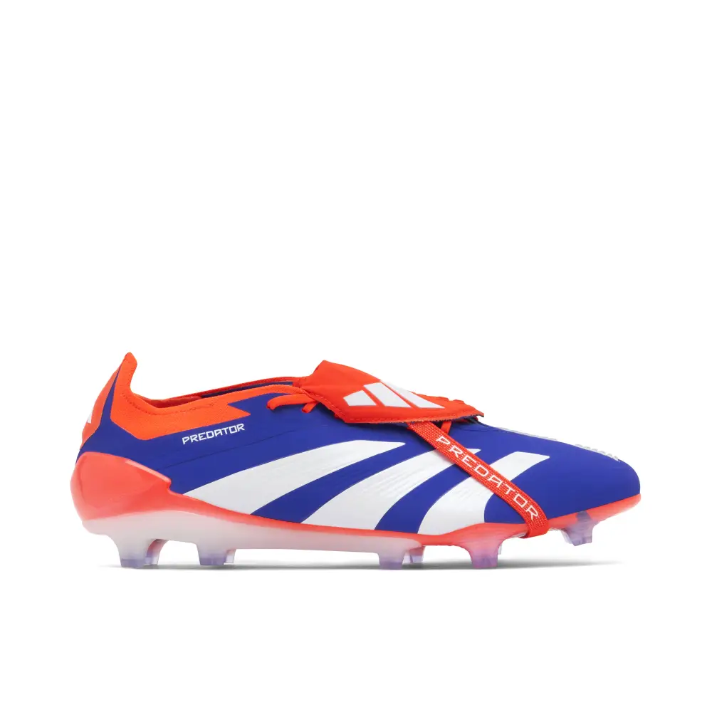 Adidas Predator Elite Foldover Tongue FG Lucid Blue Solar Red 