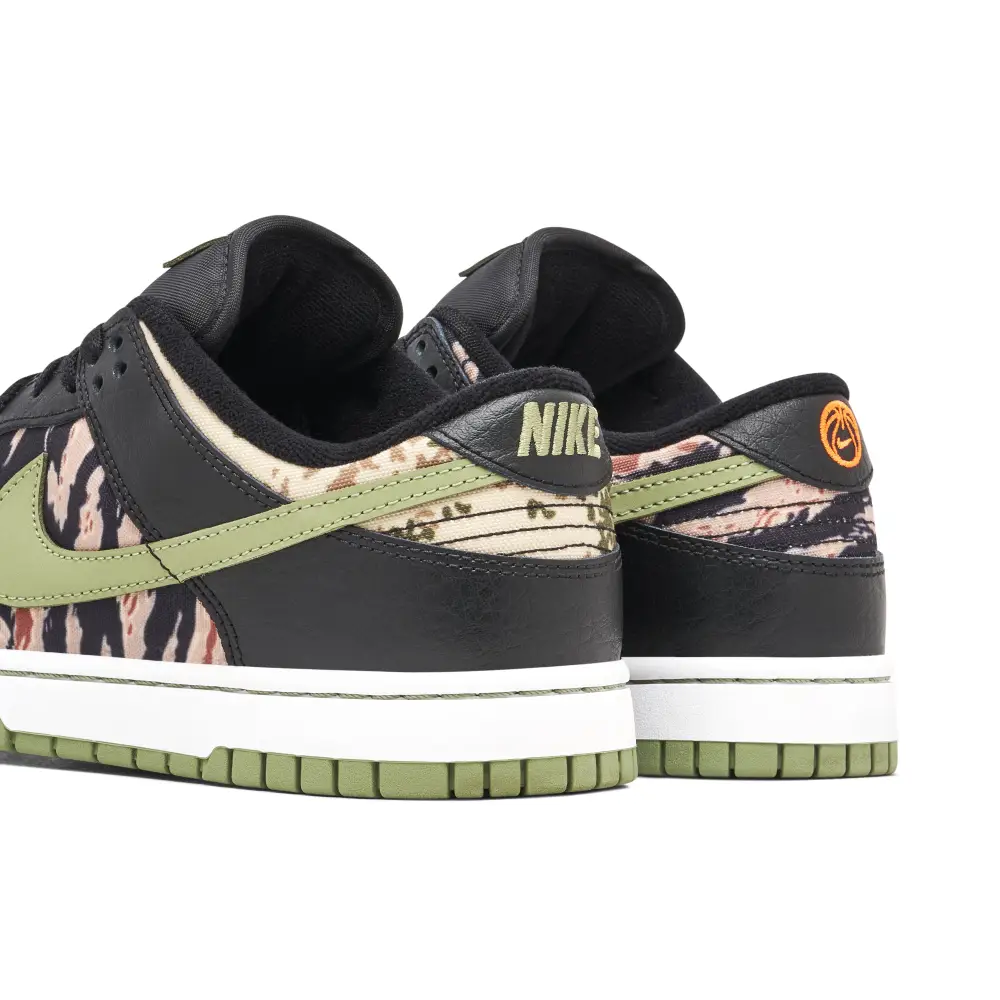 Nike Dunk Low Crazy Camo Oil Green