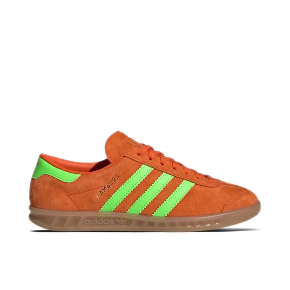 Adidas Hamburg Orange Solar Green Womens 