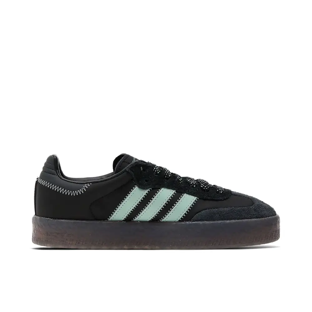 Adidas Sambae Core Black Haze Green Womens 