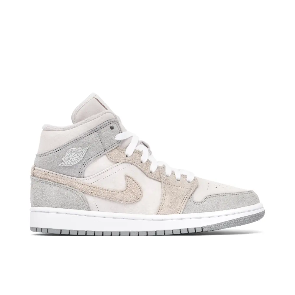 Air Jordan 1 Mid SE Particle Grey Womens 