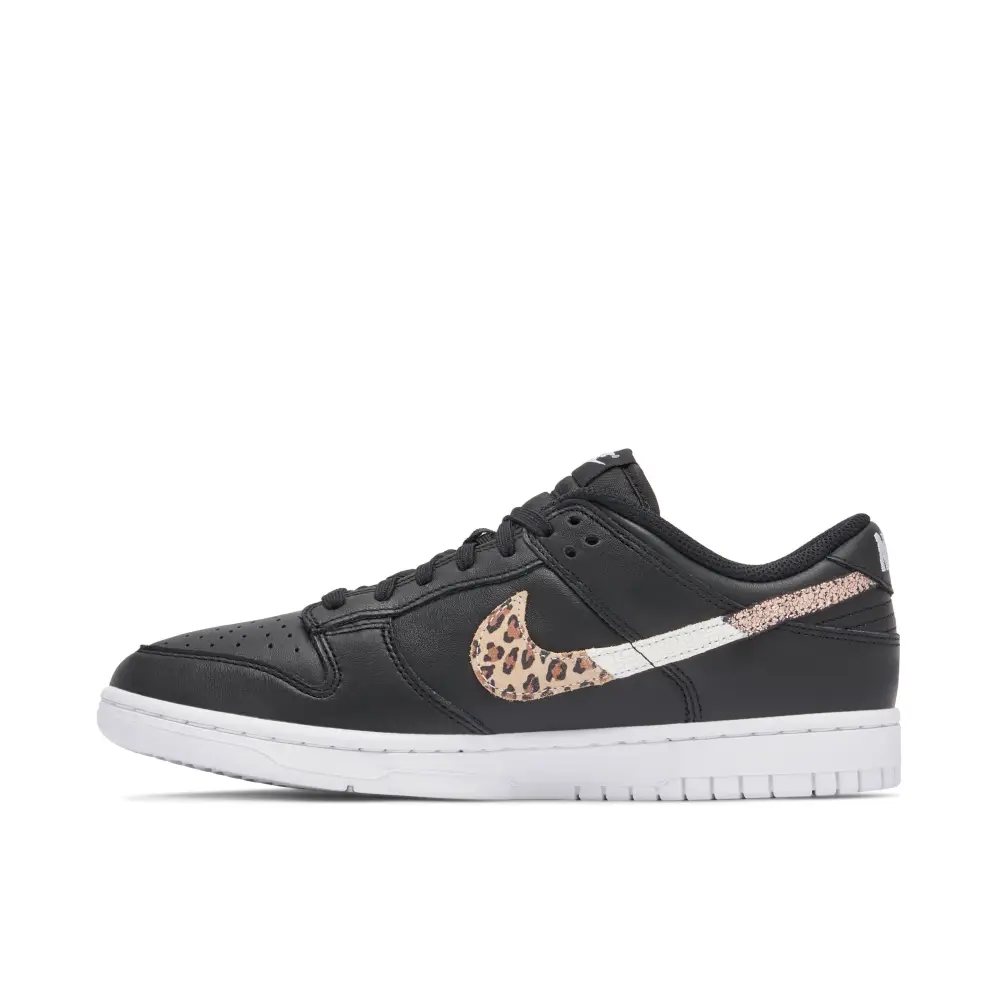 Nike Dunk Low Leopard Black Womens 