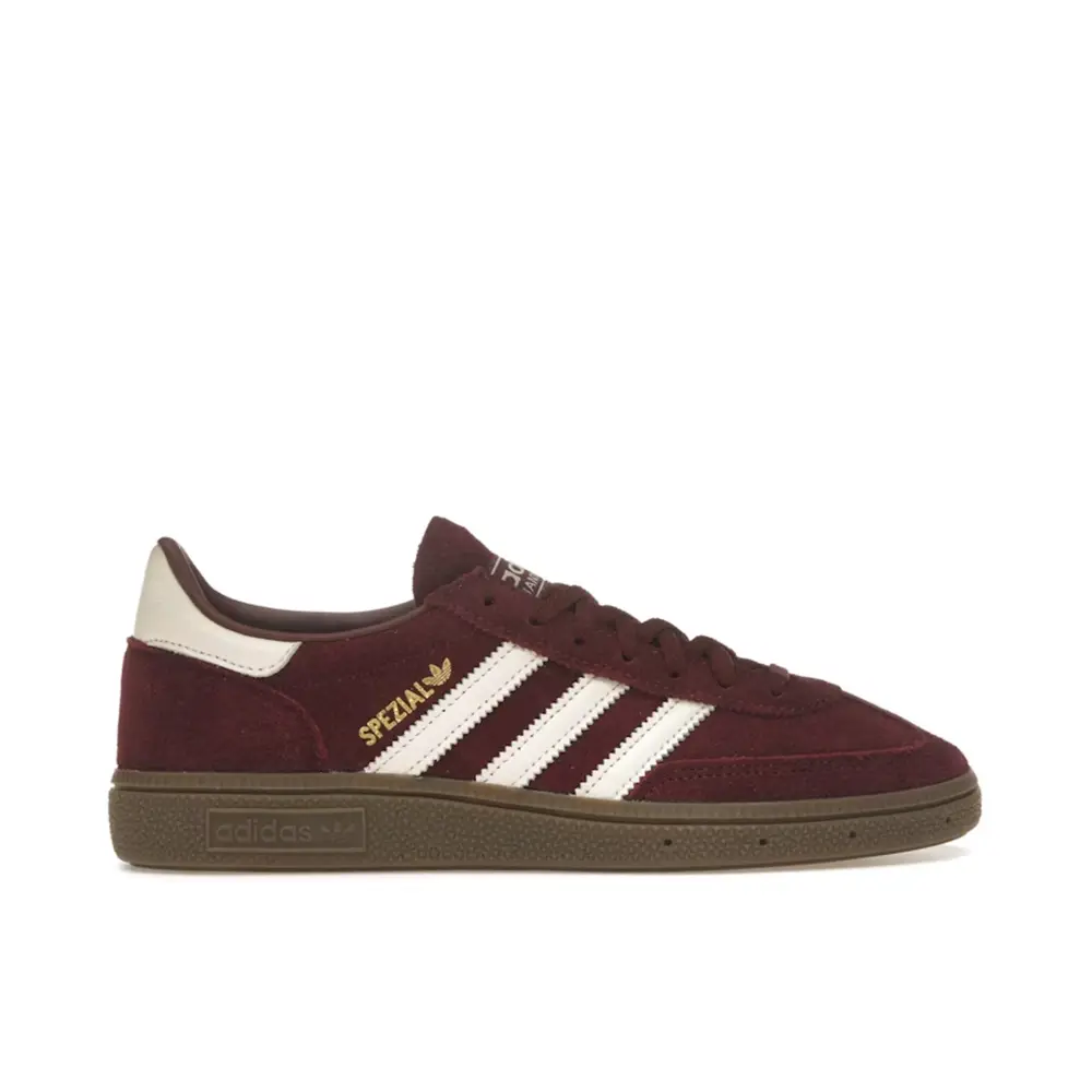 Adidas Handball Spezial Maroon Off White Gum Womens 