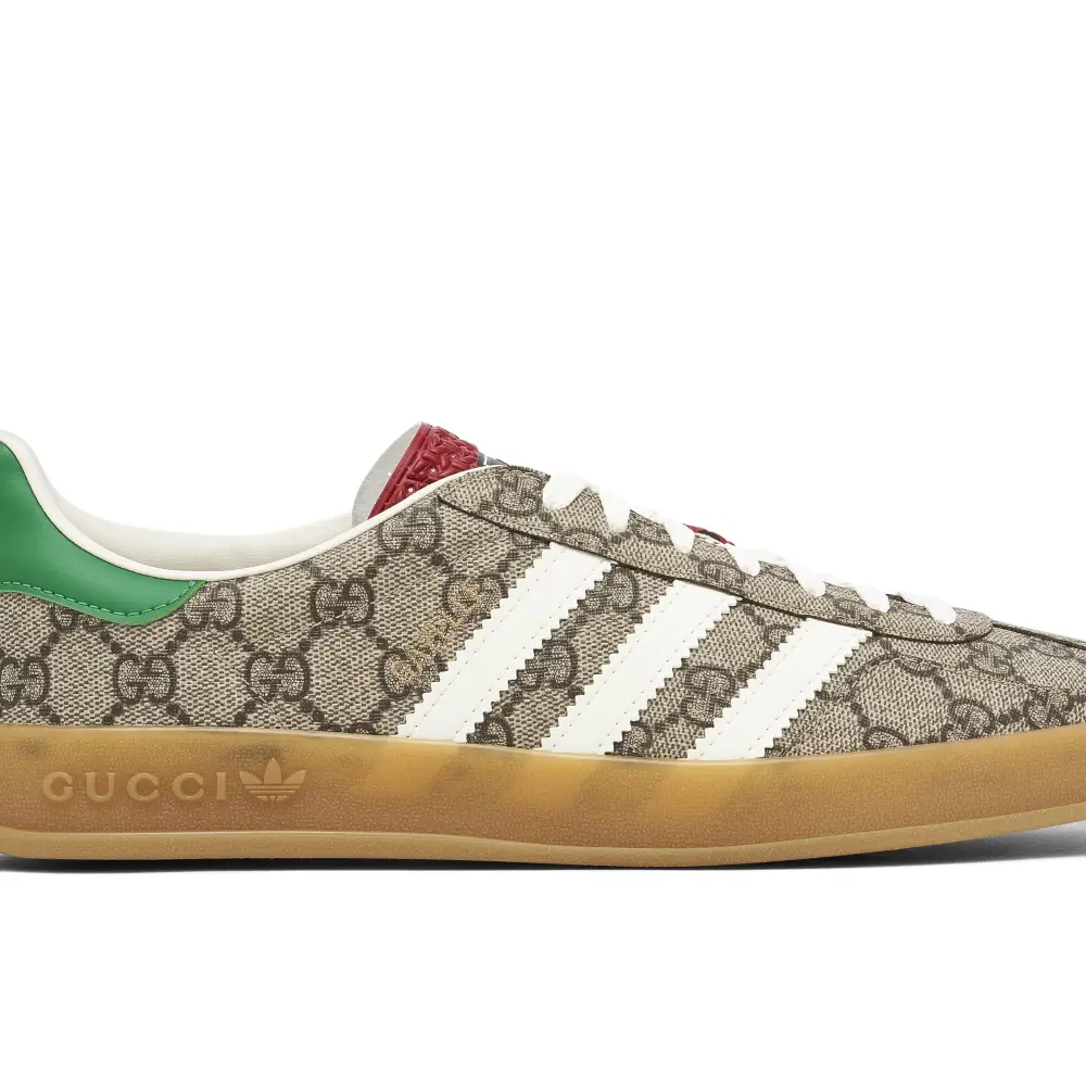Adidas Gazelle x Gucci GG Monogram Beige 