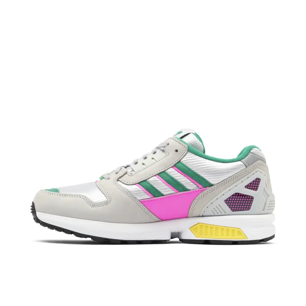 Adidas ZX 8000 Grey Court Green Screaming Pink 16A5717