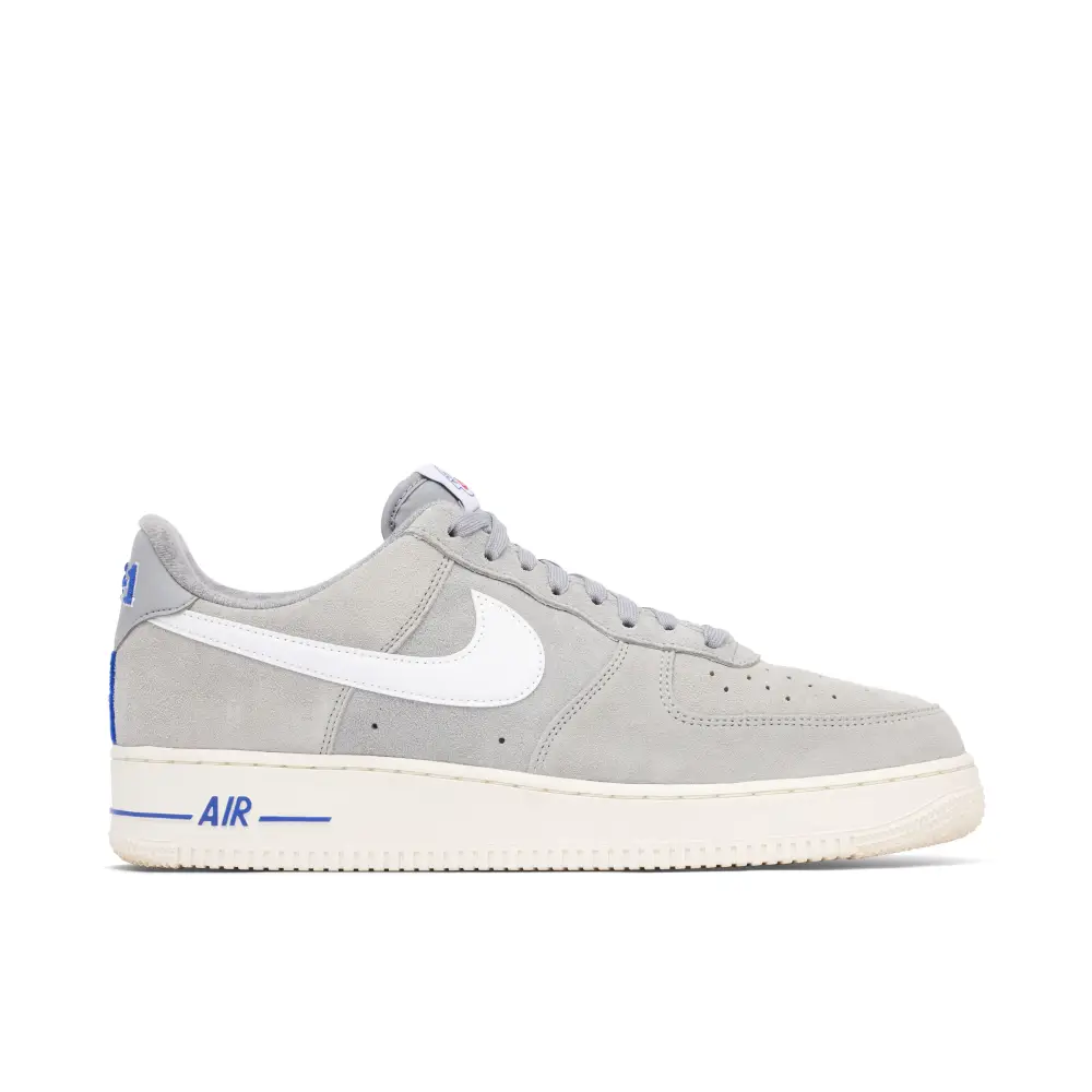 Nike Air Force 1 Low Light Smoke Grey White Sail Hyper Royal 