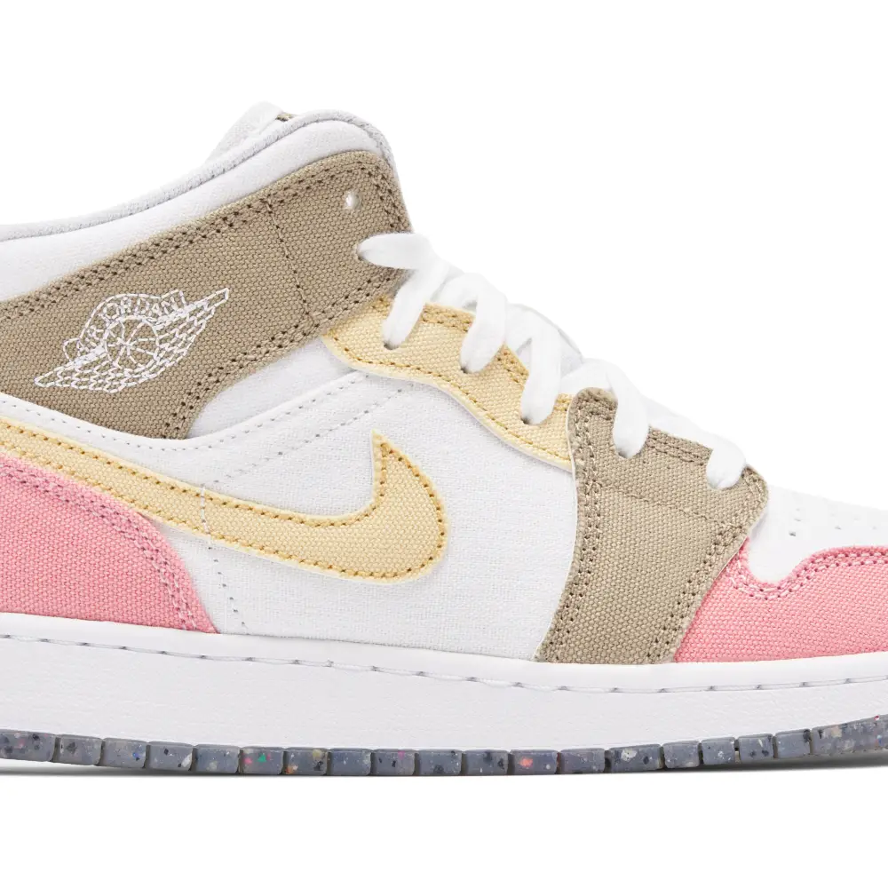 Air Jordan 1 Mid Pastel Grind GS