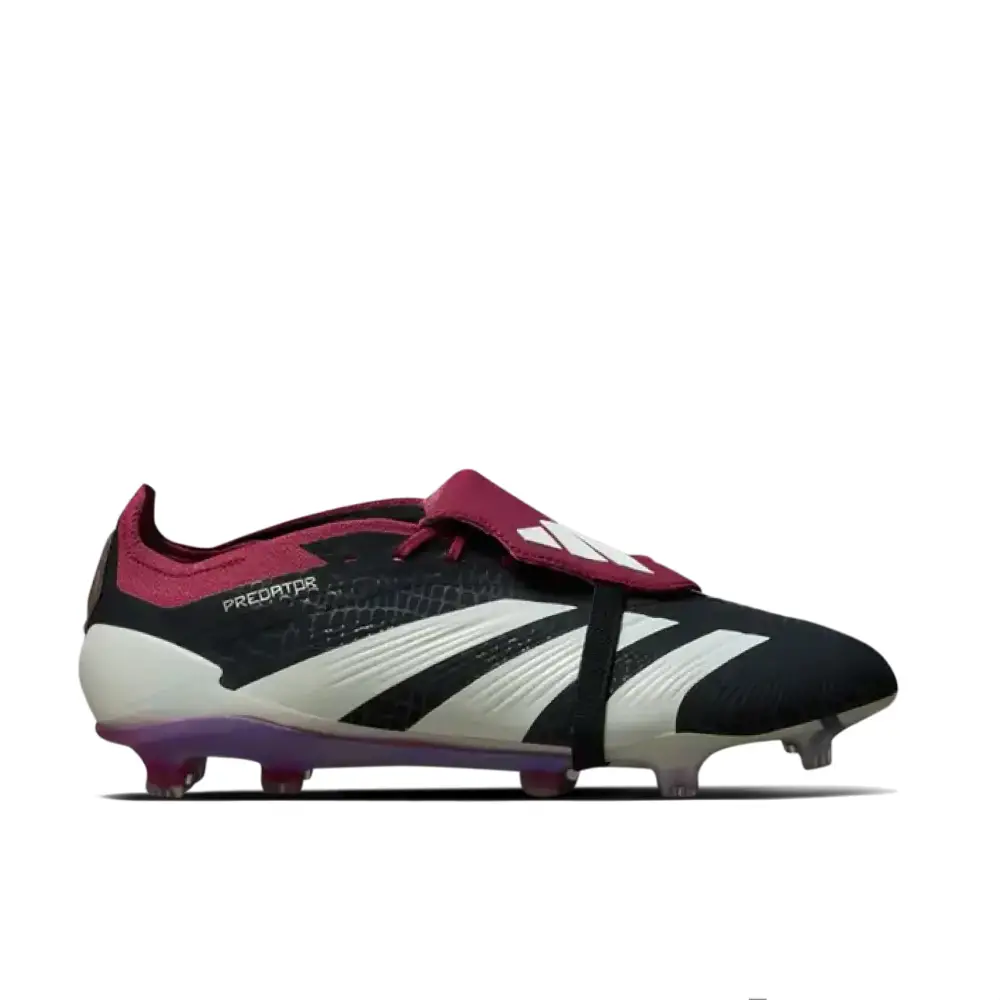 adidas Predator Elite Boots Black Burgundy 