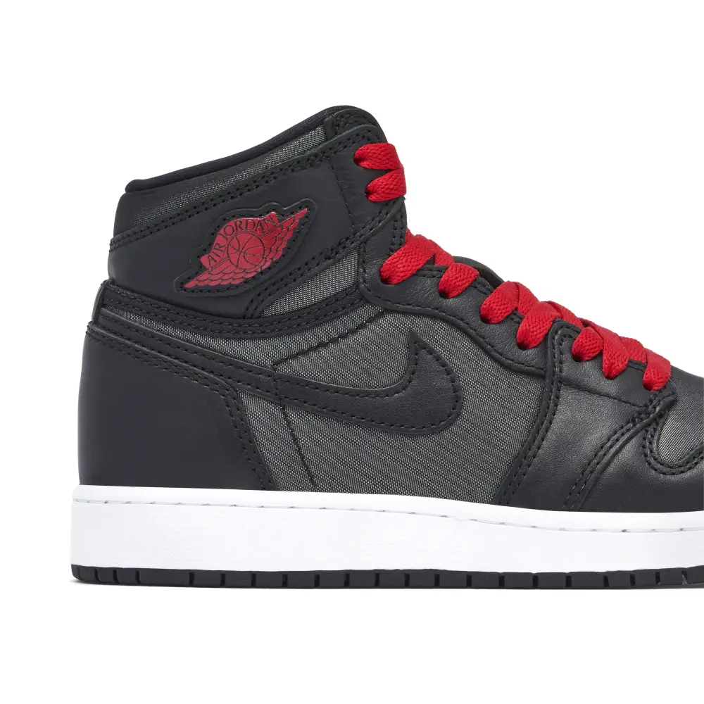 Air Jordan 1 Retro High Black Gym Red GS 