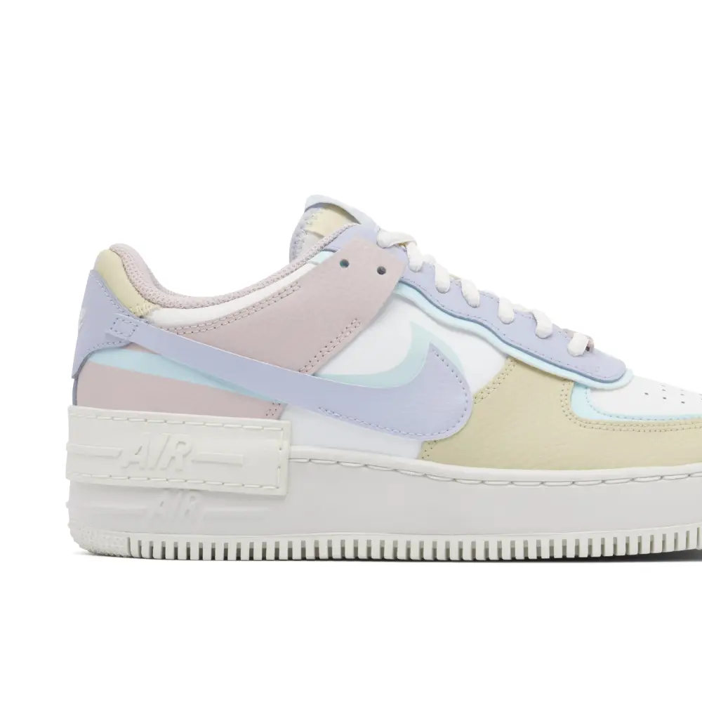 Nike Air Force 1 Shadow White Glacier Blue Ghost