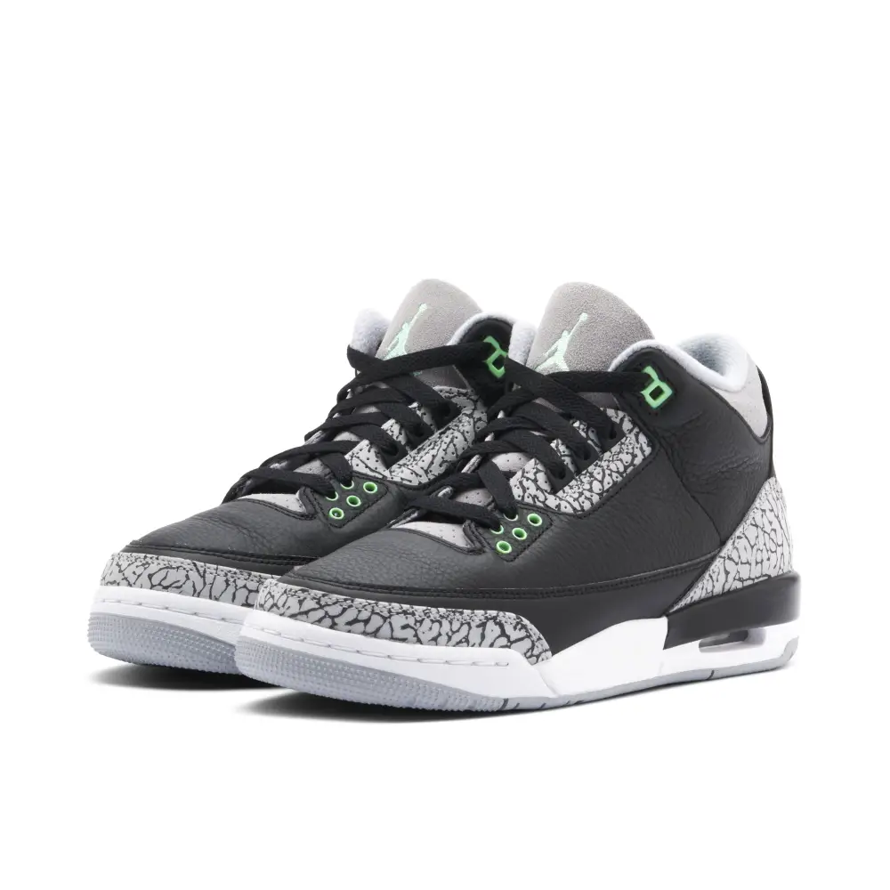 Air Jordan 3 Retro Green Glow GS
