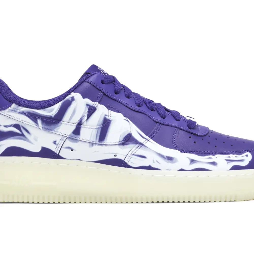 Nike Air Force 1 Skeleton Purple