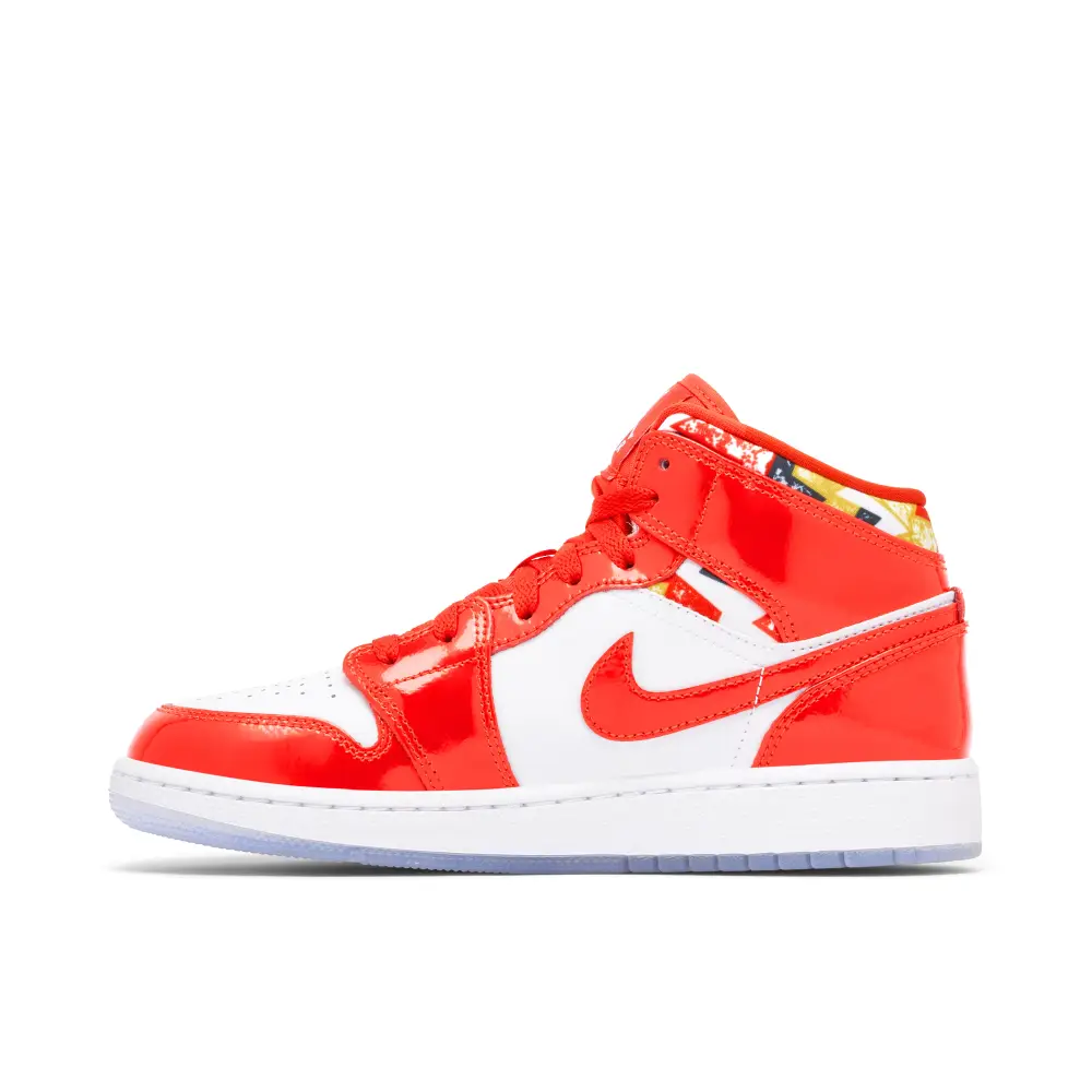 Air Jordan 1 Mid SE GS Barcelona Sweater 