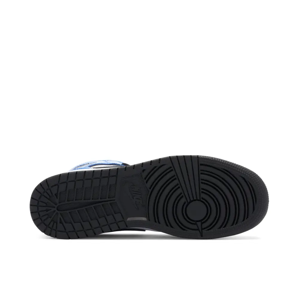Air Jordan 1 Mid Signal Blue GS