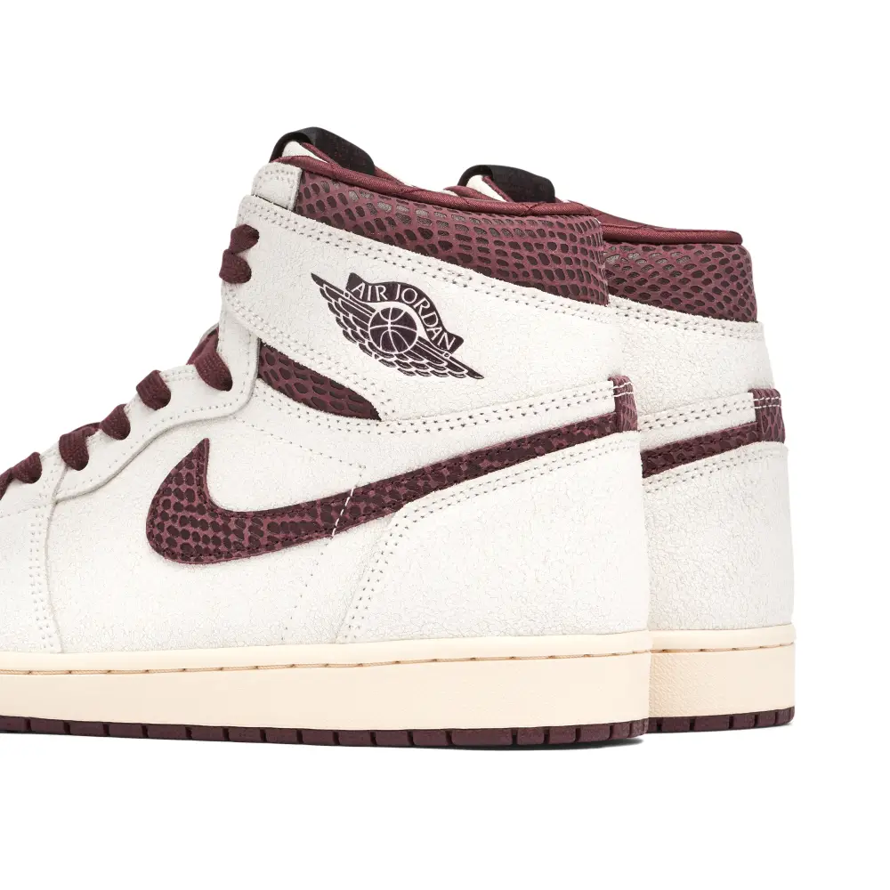 A Ma Maniere x Air Jordan 1 Burgundy Sail 