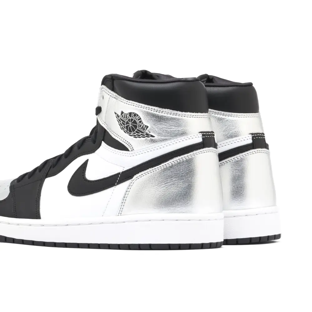 Air Jordan 1 Retro High Silver Toe Womens