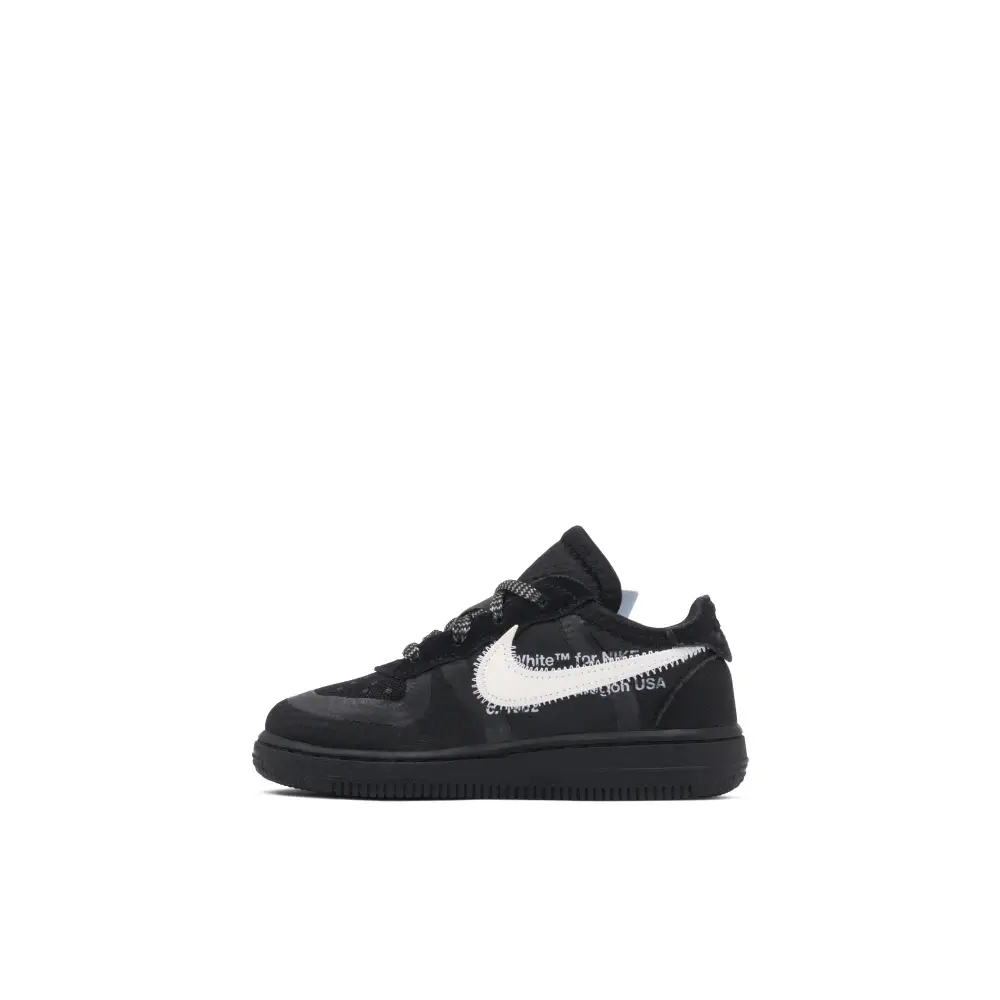 Nike Air Force 1 Low x Off-White Black White TD 