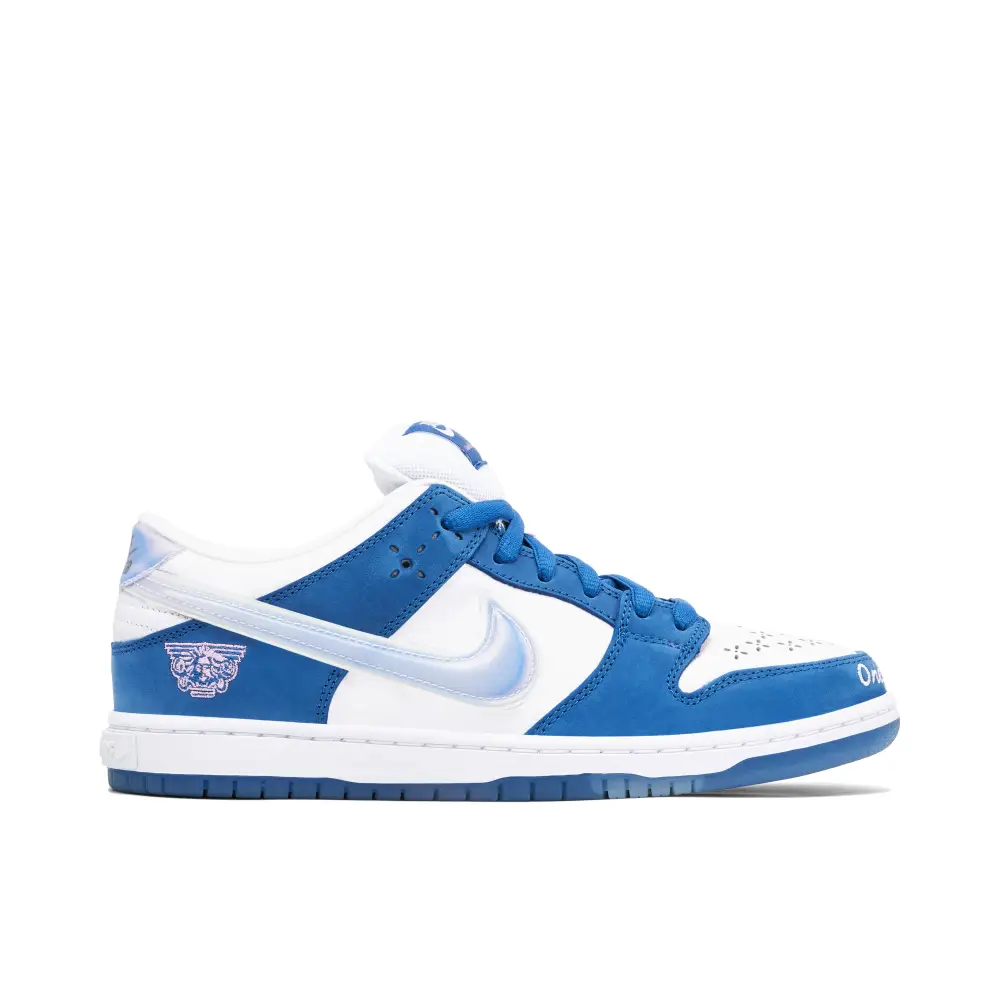Nike SB Dunk Low x Born x Raised White Blue 