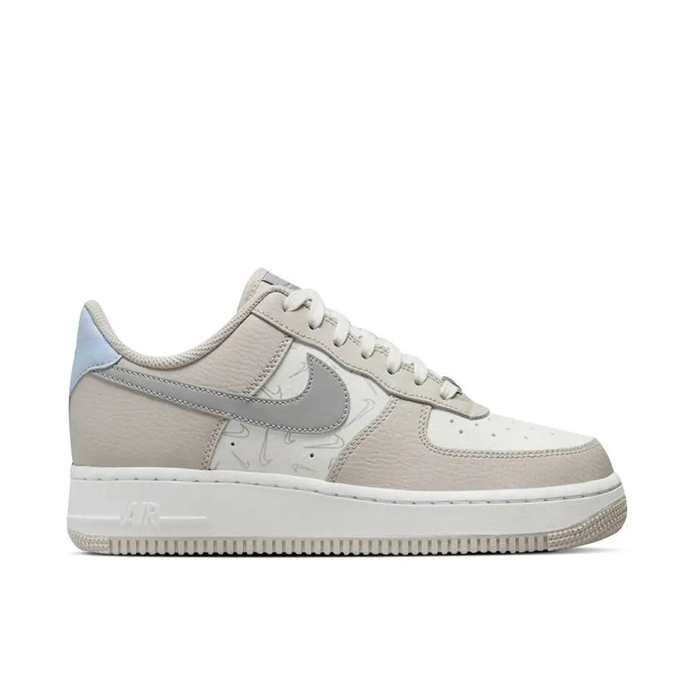 Nike Air Force 1 Low Mini Swooshes Grey Womens 