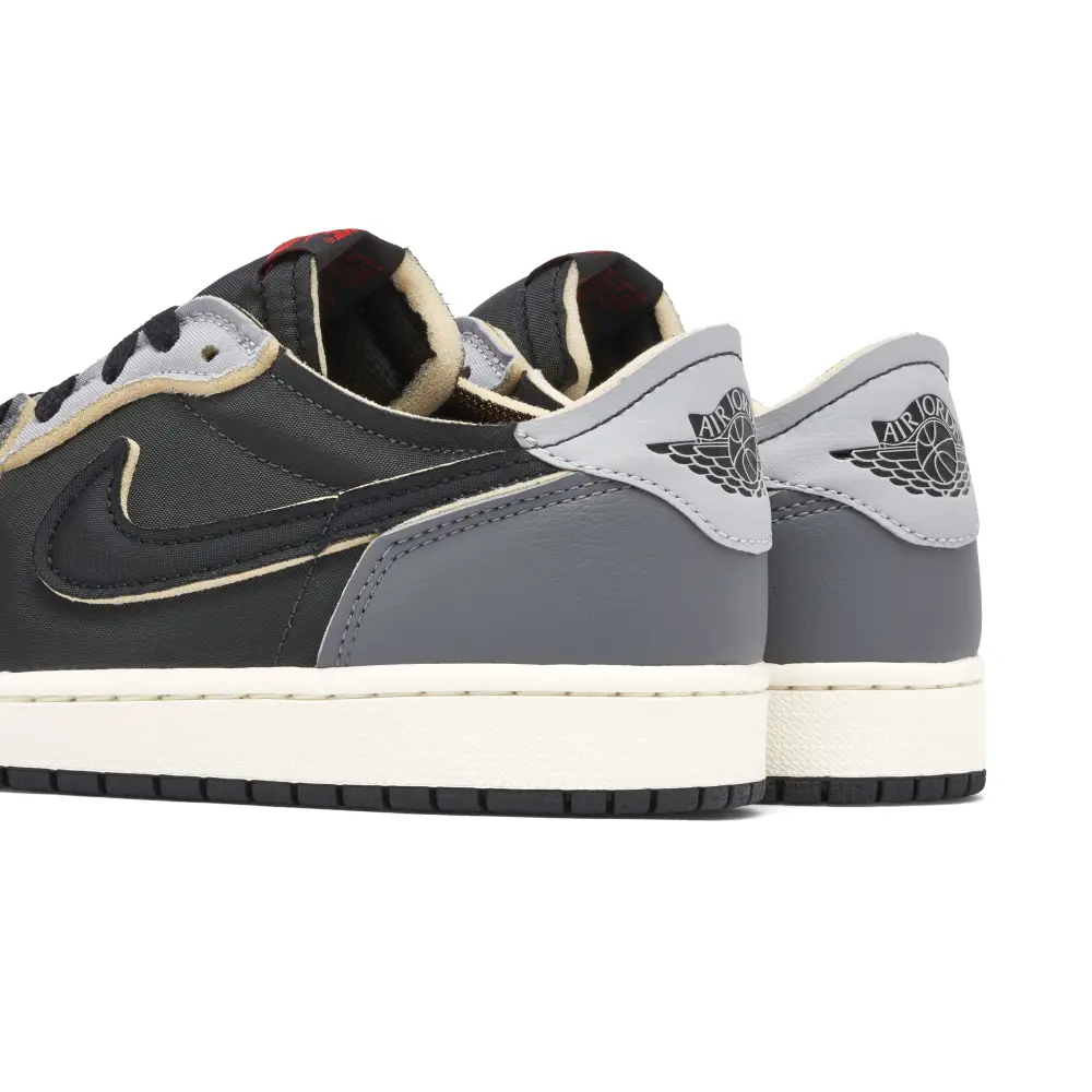 Air Jordan 1 Retro Low Ex Black Smoke Grey