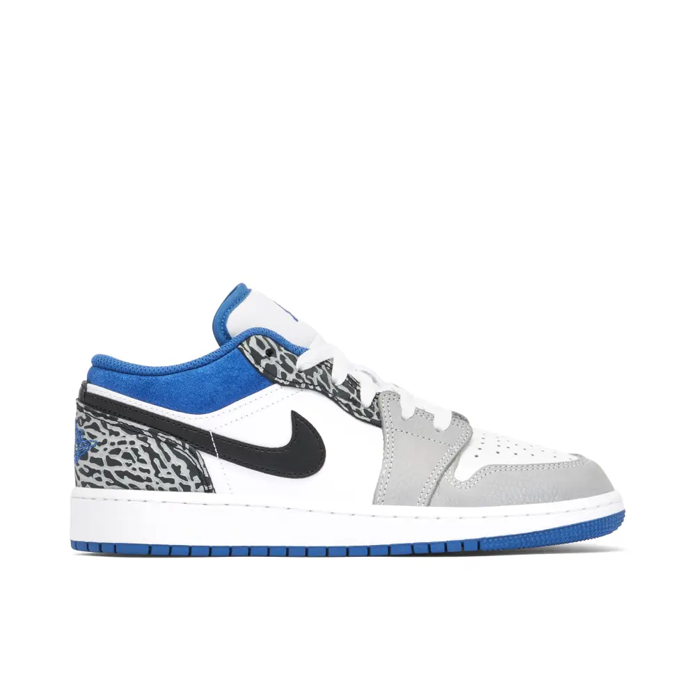 Air Jordan 1 Low SE True Blue GS 